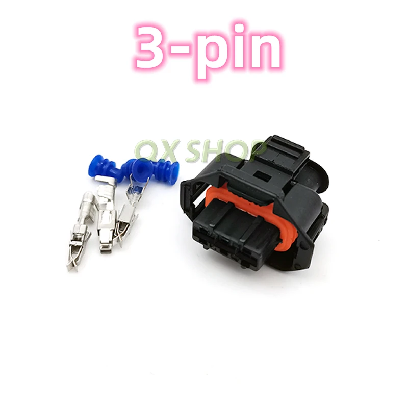 1 set 2/3/4/5/6-Pin Male/Female waterproof plug For Bosch Car Excavator Sensor solenoid valve Motor Circuit harness Connector