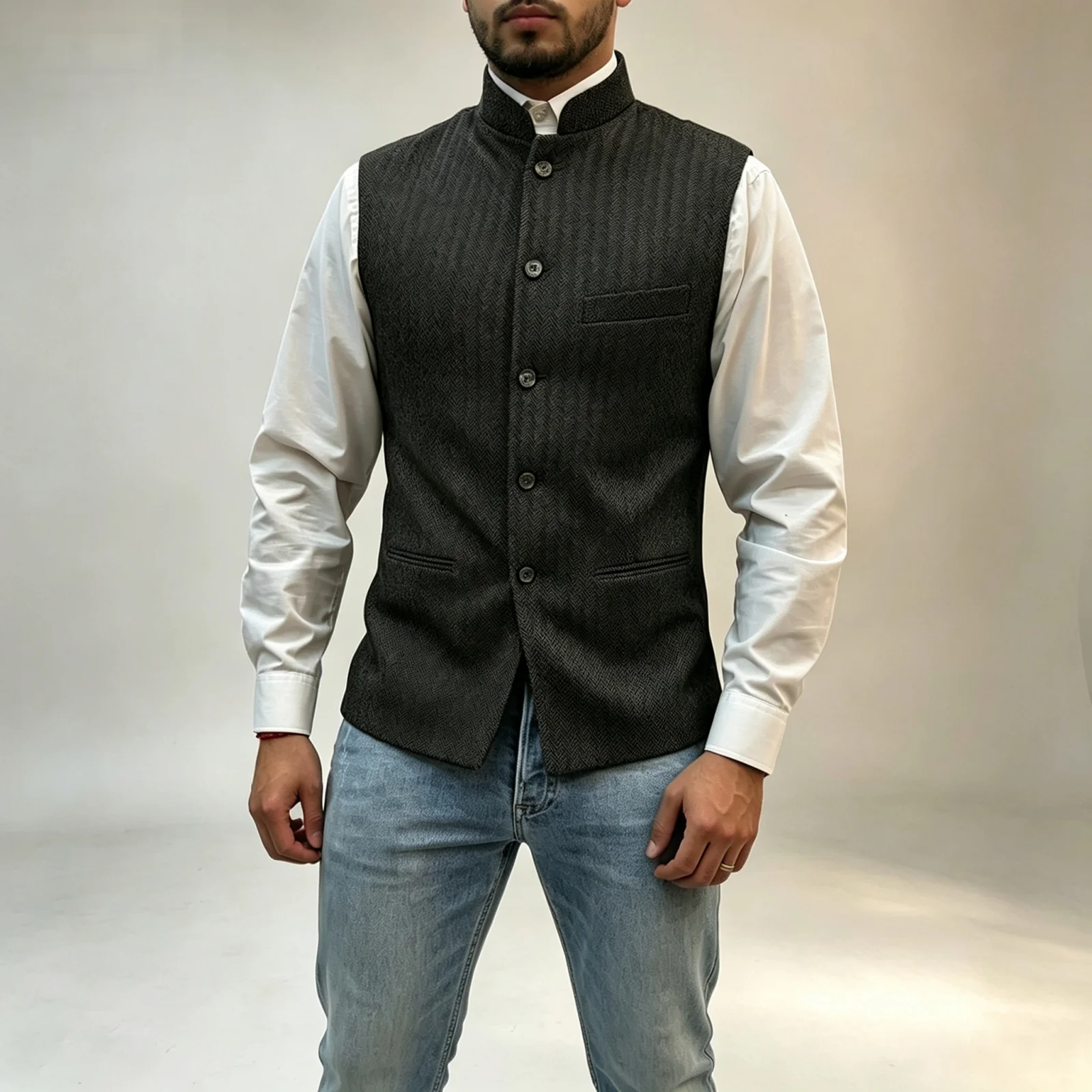 Men Formal Wear For Wedding - Em Estoque Colete Masculino 2026 de