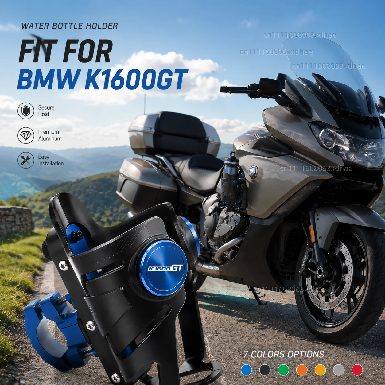 Motorcycle Water Bottle Holder For BMW K 1600GT K1600 GT K 1600 GT Coffee Beverage Tea Cup Support Modification Accessories
