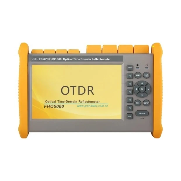 

Single Mode OTDR 1310/1550nm 26/24dB 100km Built-in Power Meter,VFL, Touch Screen IOLM