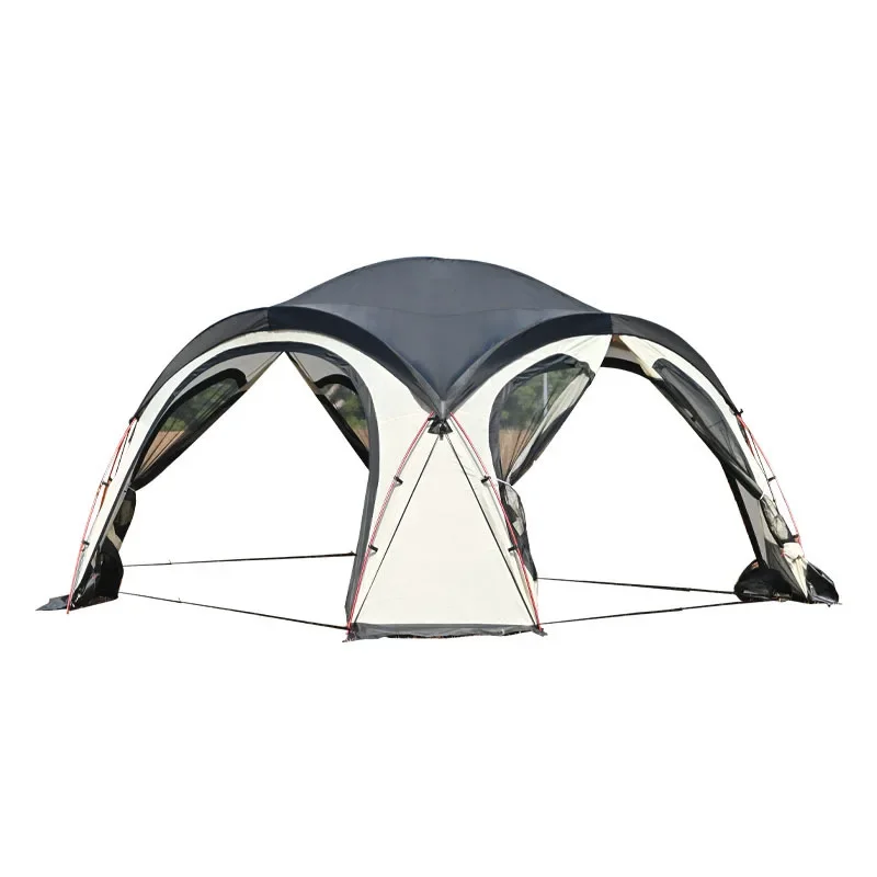 

Canopy Tent Outdoor 5-8 People Camping Camping Park Sun Protection Rain Protection Oversized Awning Aluminum Pole Canopy