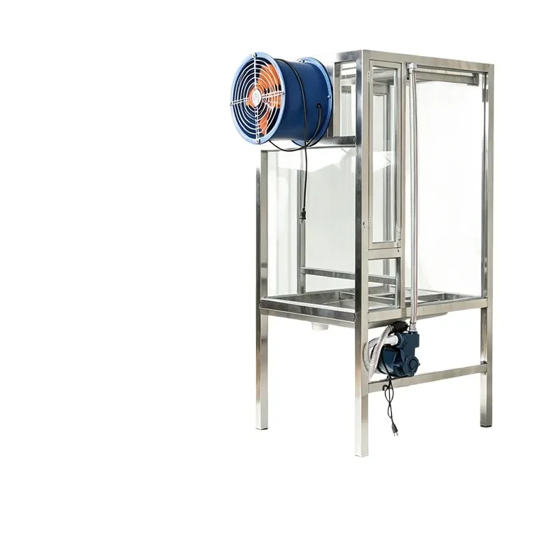 Automatic Pottery Glaze Spray Booth Water Curtain Dust-free Circulation System Glazing Equipment Washing Table Tools for