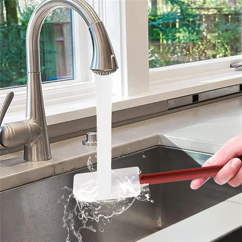 A97G 3Pack Spatulas Silicone Heat , Spatula Silicone , Rubber Scraper Spatula 10 Inches, Kitchen Use A