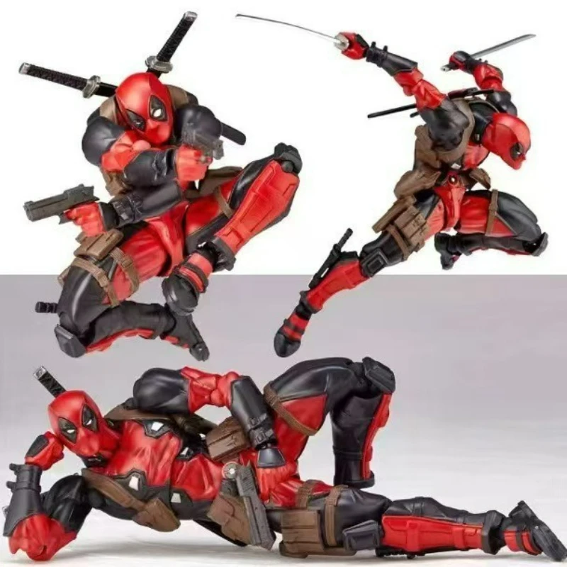 16CM Deadpool 3 Action Figure Deadpool & Wolverine Joint Movable Mutants Wilson Comics SHF Model Movie ToyS Kids Gift