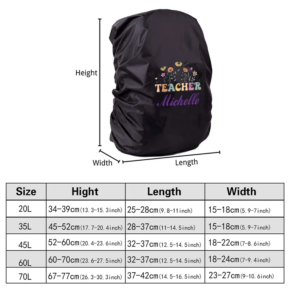 20-70L Lightweight Waterproof Nylon Waterproof Backpack Outdoor Camping Hiking Riding Rain Cover Dust Cover