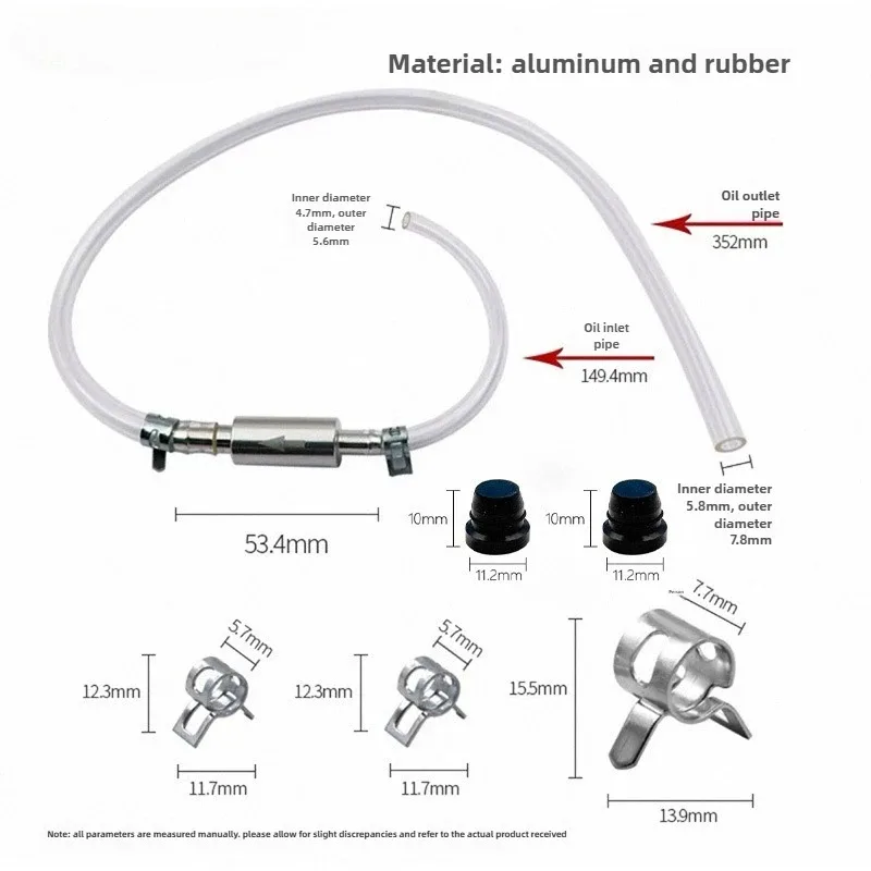Auto kupplung Brems ent lüftungs schlauch Hydraulik kupplung Einweg ventil rohr Entlüftung werkzeug Ersatz adapter Kit Autozubehör