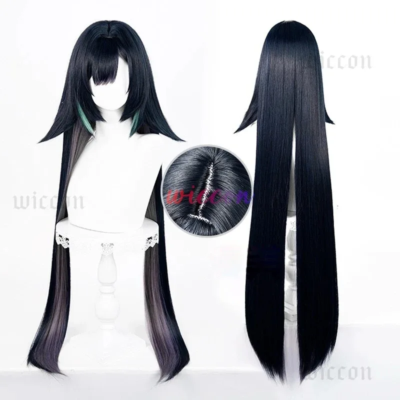 جينشين إمباكت لان يان أزياء تنكرية فستان شعر مستعار أغطية الرأس أقراط Liyue الربيع المنسوجة من اليشم حفلة الهالوين للنساء XZG5HK