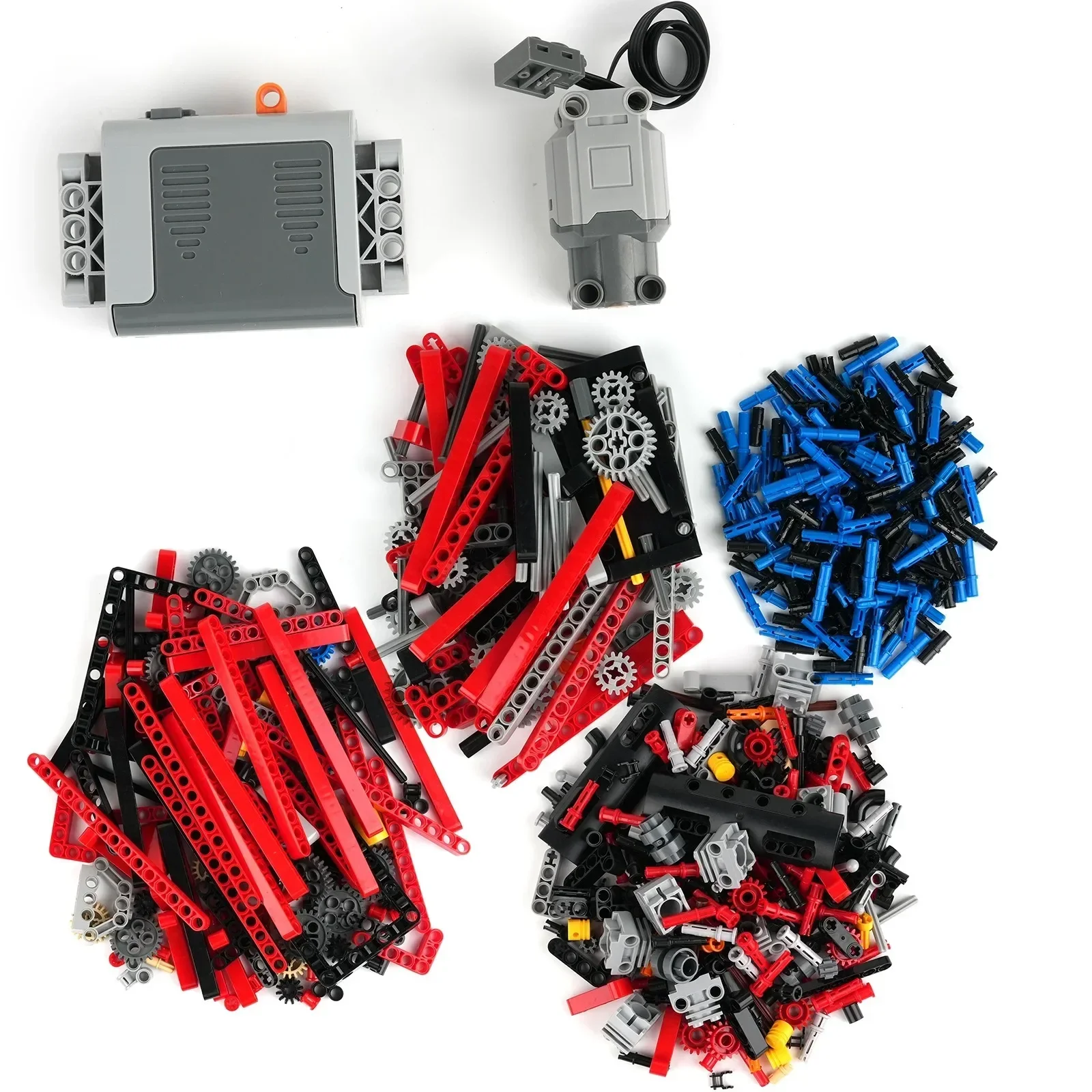 777PCS MOC-79482 8-speed gearbox model + L motor building block set compatible with legoeds