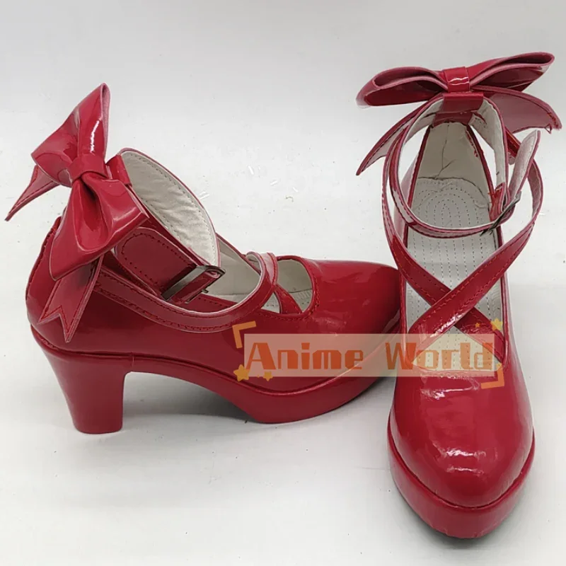 Puella Magi Madoka Magica Kaname Madoka Cosplay Schuhe Benutzerdefinierte Größe Halloween Karneval Weihnachten