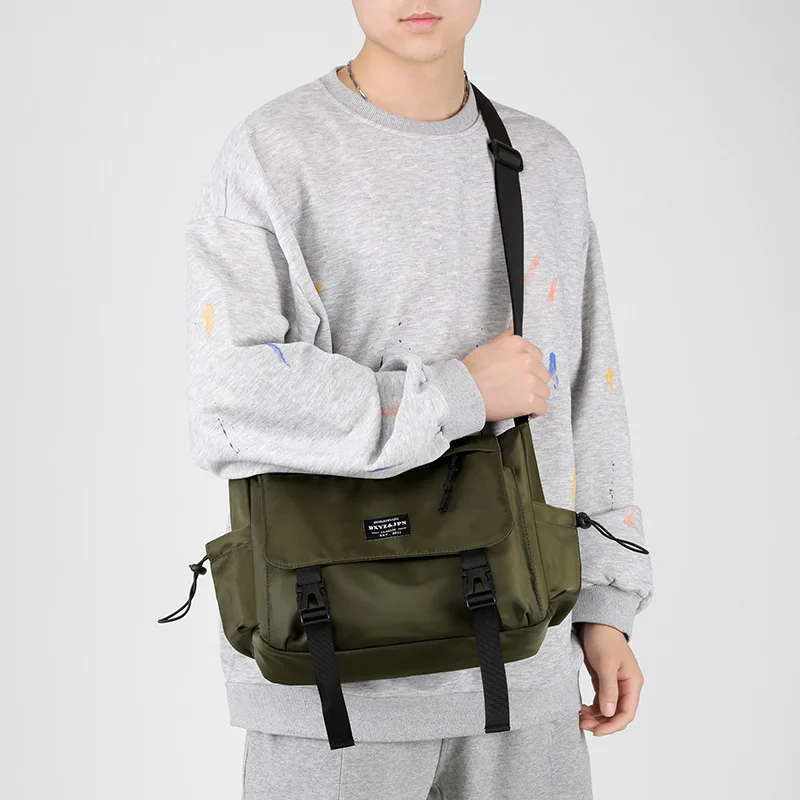 Hohe Qualität Bandolera Hombre Mein Nachbar Totoro Leinwand Schulter Taschen Große Schulranzen Freizeit Messenger Umhängetasche Für Männer