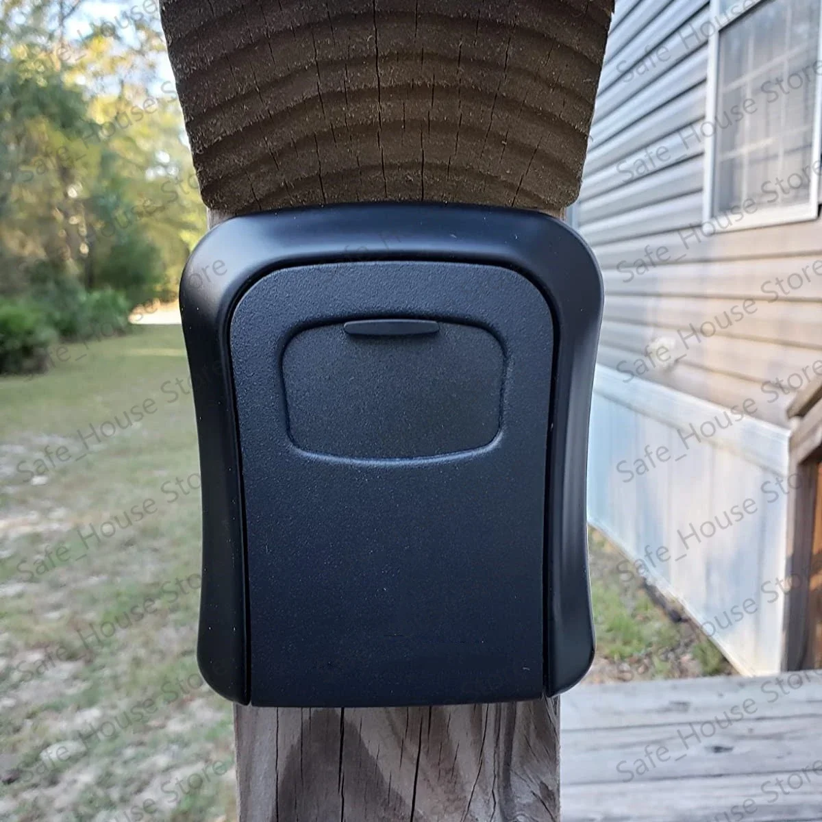 1PC Wall Mount Key Storage Secret Box Organizer 4 Digit Combination Password Security Code Lock No Key Home Key Safe Box