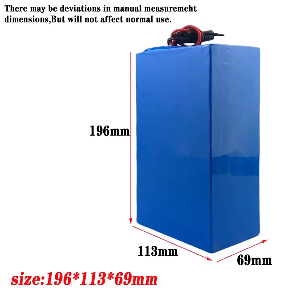 18650 battery built-in BMS 25.2V 34000mAH  lithium battery pack 6s10p 24V audio light, booth solar outdoor power supply,