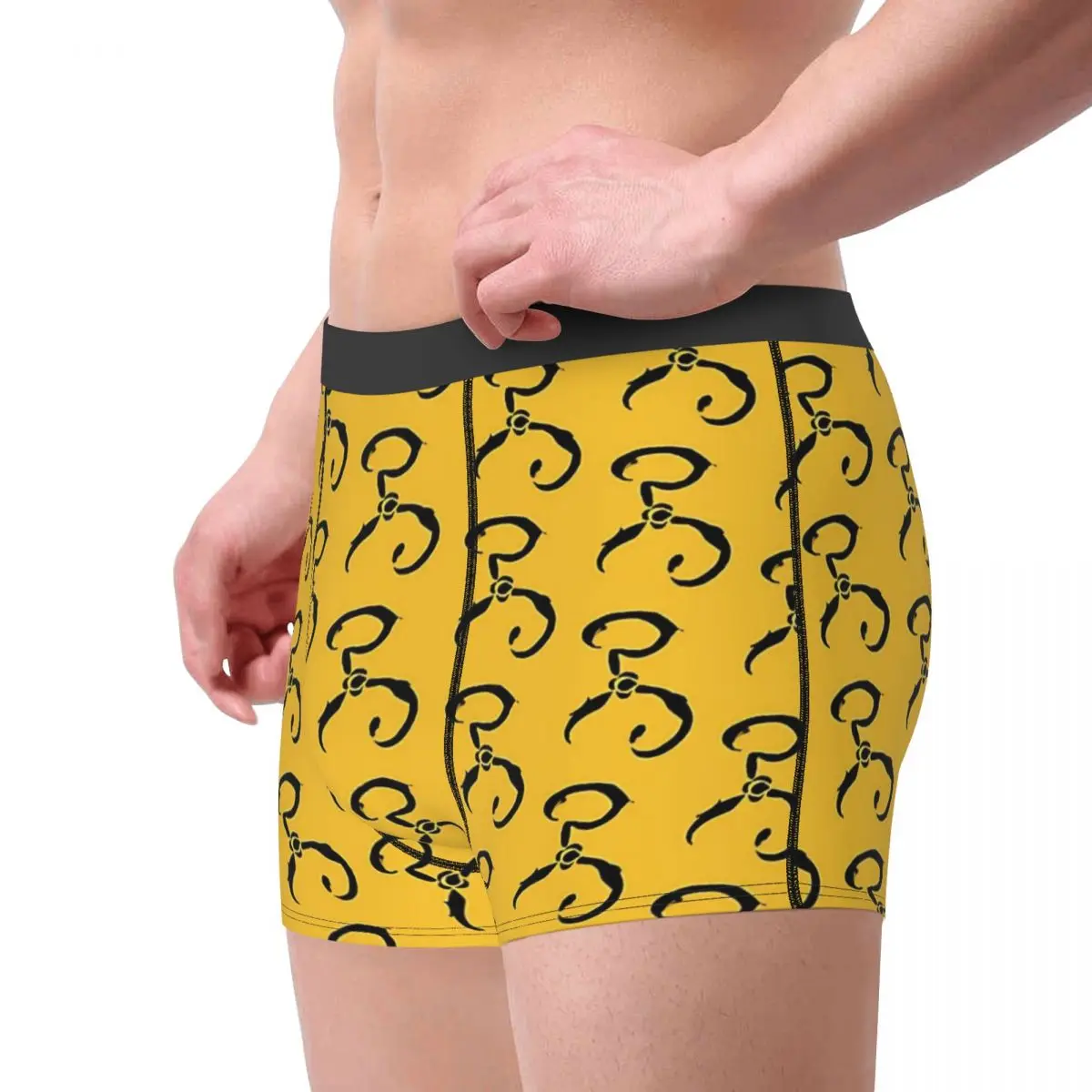 Cthulhu Mythos The Yellow Sign Underpants Cotton Panties Male Underwear Ventilate Shorts Boxer Briefs