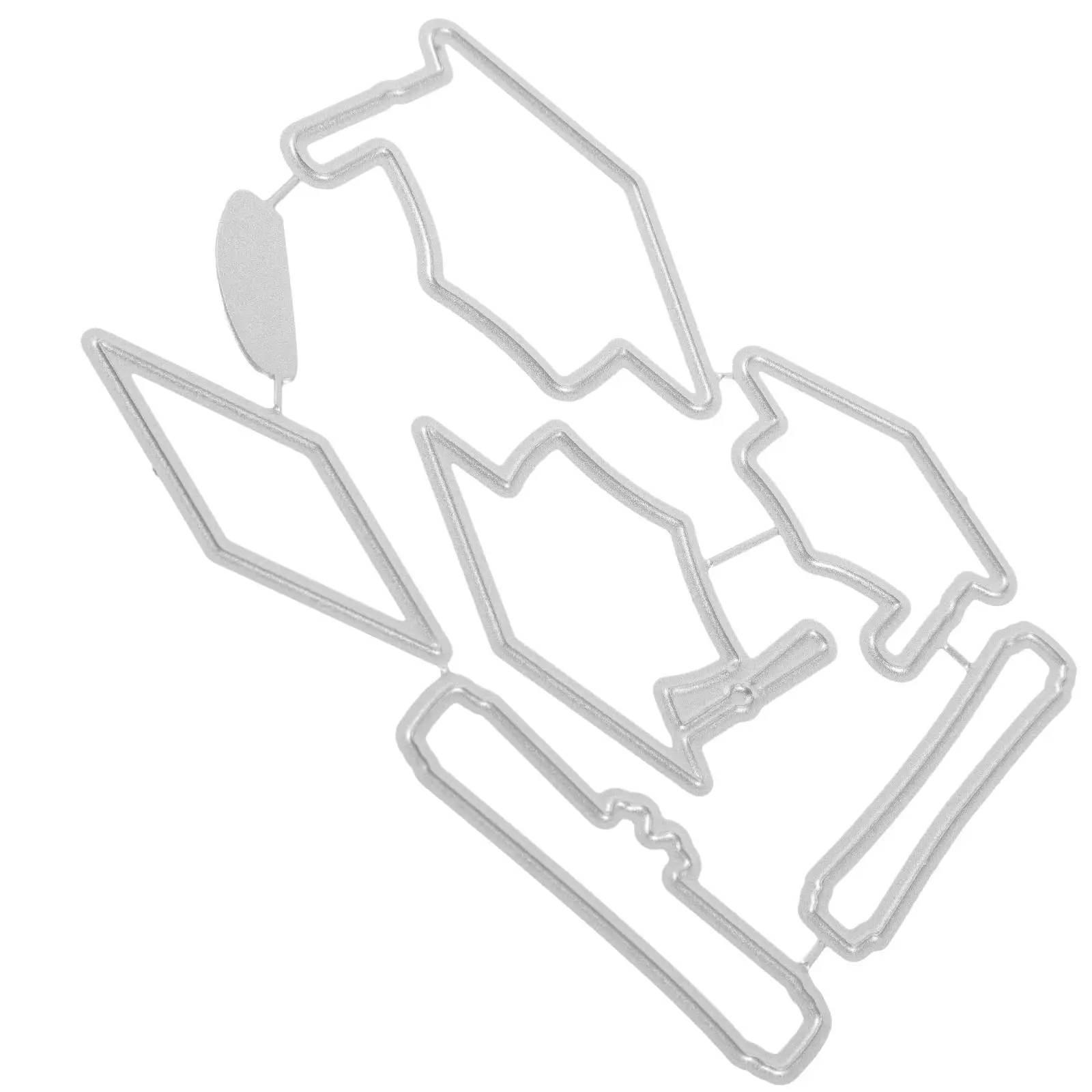

Bachelor's Cap Cutting Die Stainless Steel Graduation Craft Decor Photo Album Molds Scrapbook Templates Metal Tools Storage