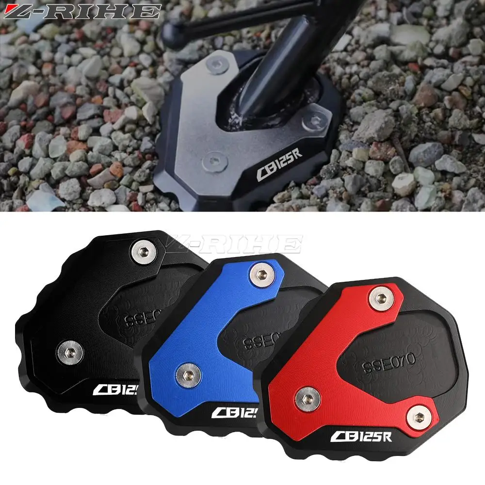 

Motorcycle For Honda CB125R CB 125 R 2018 2019 2020 2021 2022 2023 Side Stand Pad Plate Kickstand Enlarger Extension Support