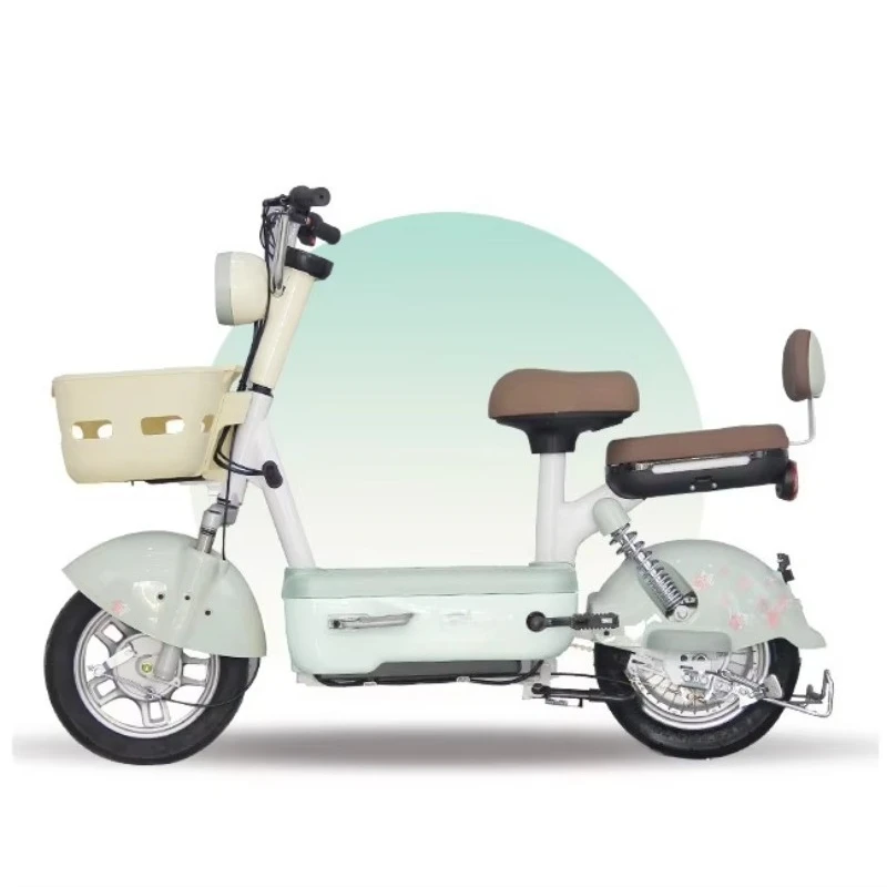 Lvyuan Aluminum Alloy Frame Adult Electric Bike With Storage Battery Made In China High Battery Life Best Selling Electric