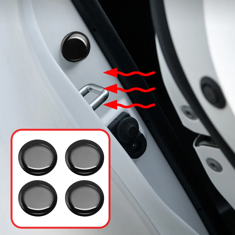 Car Door Buffer Pier Shock Stickers Absorber Accessories  For Great Wall Haval Hover H3 H5 H6 H7 H9 H8 H2 M4 Geely borui Coolray