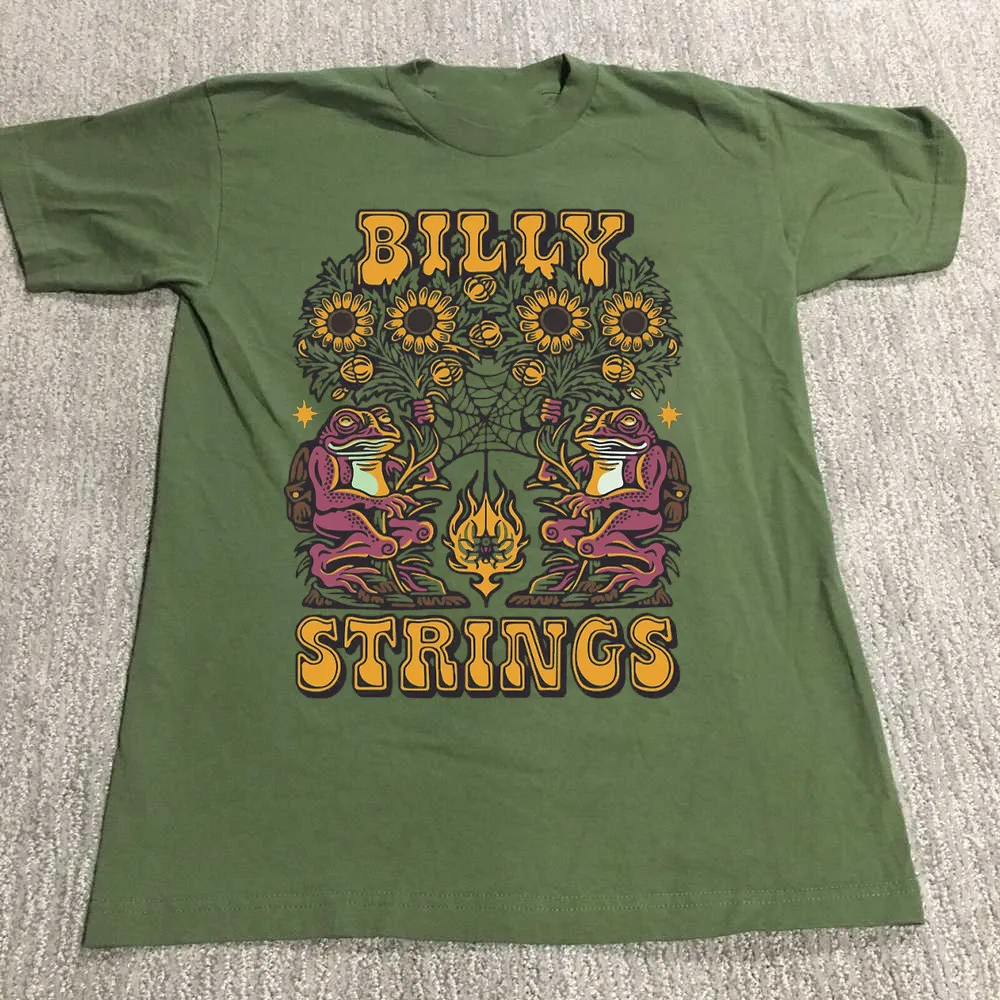 Billy Strings Tour Poster Gift For Fan S to 5XL Green Tshirt