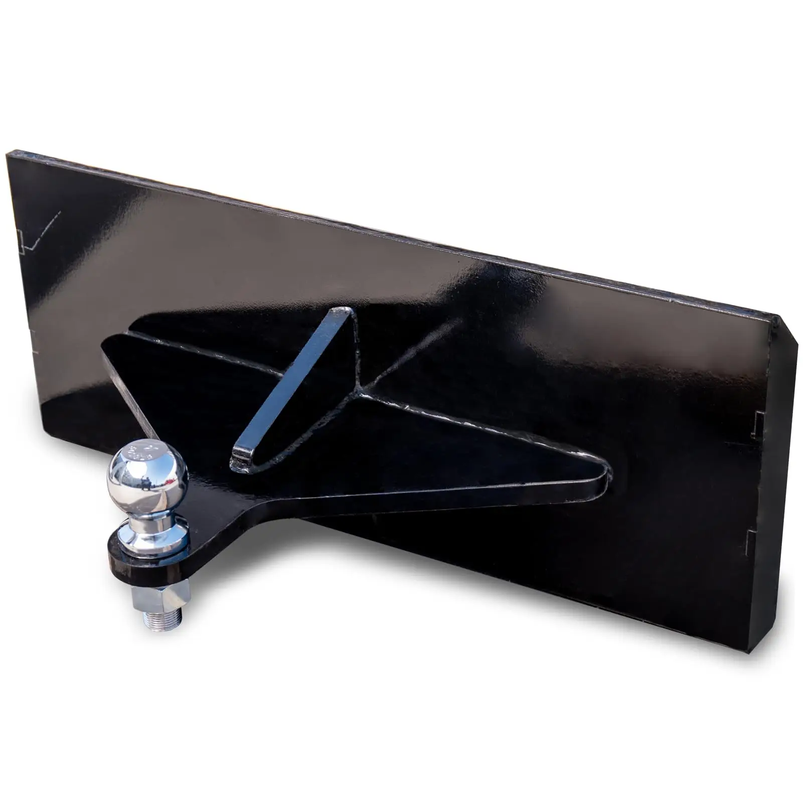 

MMS Receiver Hitch Mount Plate Attachments for Mini Skid Steer Loaders Quick Tach with Bolts for Loaders Trailer