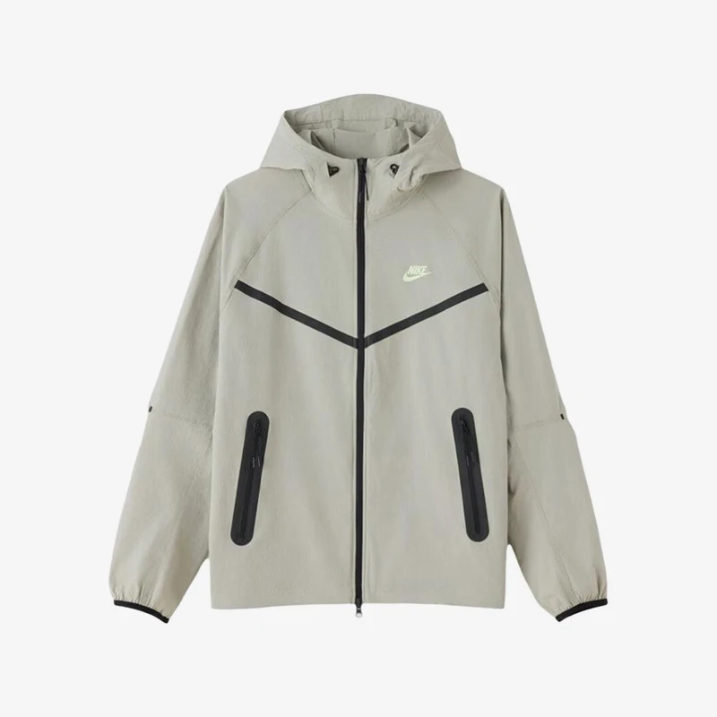 Nike genuine men's comfortable sports and leisure hooded zipper jacket IU7635-304