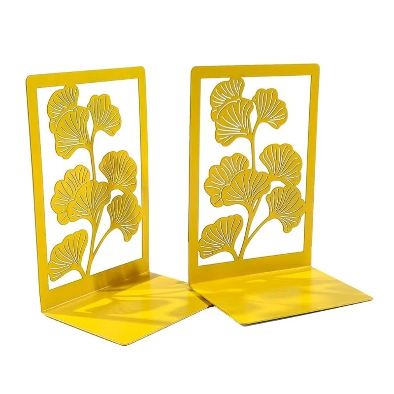 Bookends hojas huecas Bookends escritorio pesado Libro libros decorativos Libros decorativos Stoppers