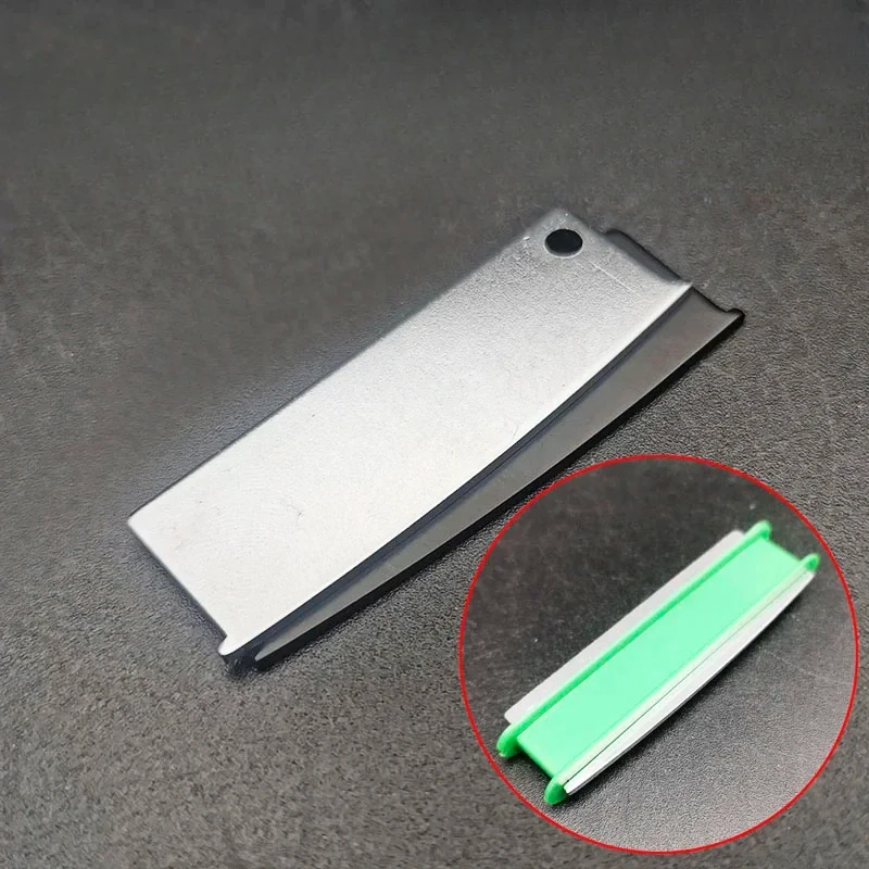 

12 шт., тип лезвия для линии, бобина мини-хамбакера, 58x16,5 мм, металлический стержень для пикапа, хром/черный/золотой