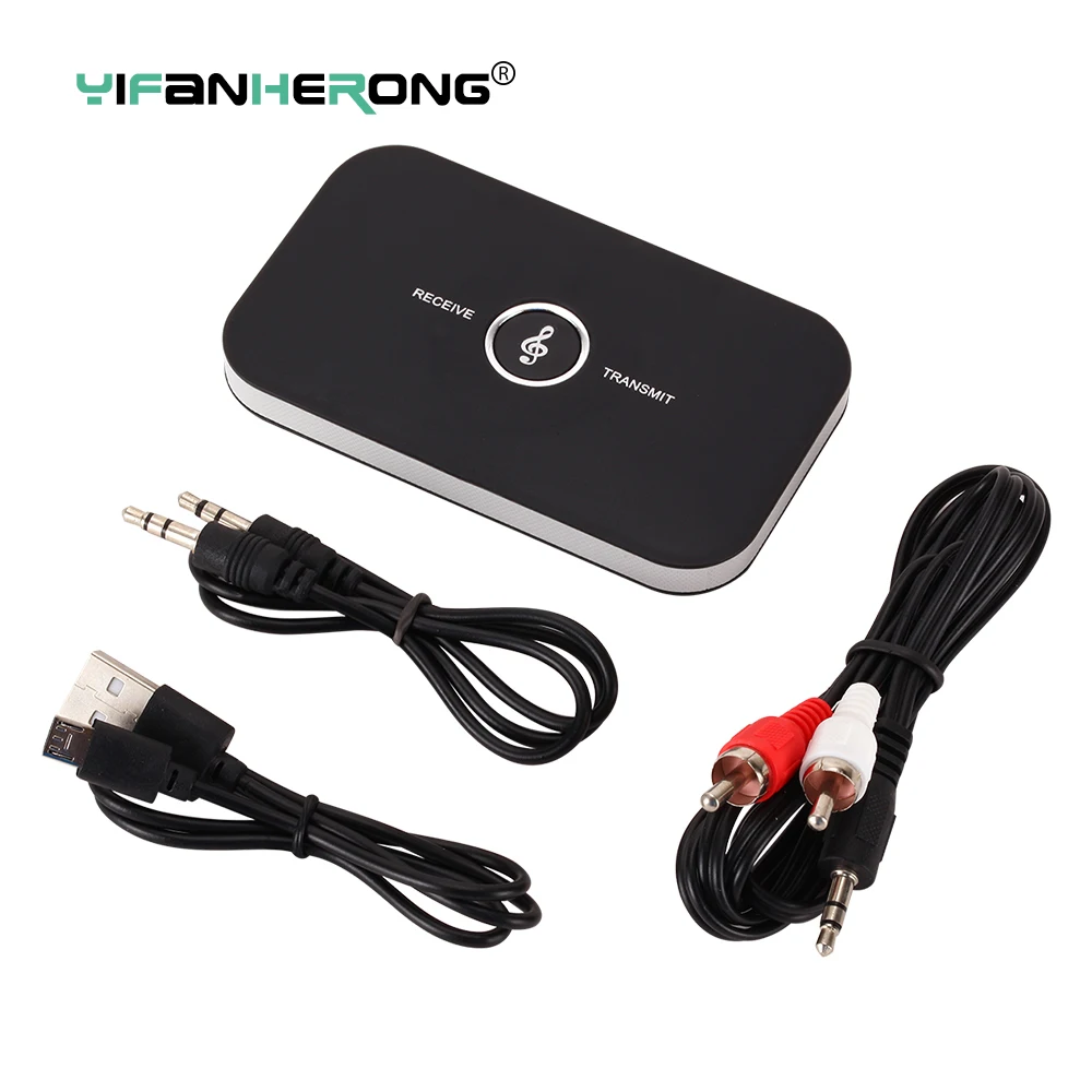 Bluetooth-Compatible 5.0 Audio Transmitter Receiver 3.5mm RCA AUX Jack Stereo Music Wireless Adapter Dongle For PC TV Headphone