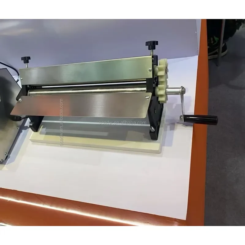 40cm Stainless Steel Manual Dough Press Machine for Noodles Spring Rolls Samosa Dumplings Pirotti Kitchen Tool Manual Noodle