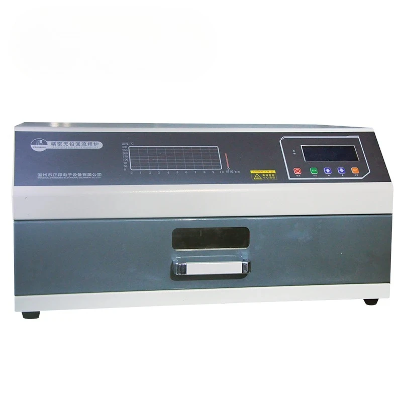 ZB5040HL Reflow Oven Infra-red Radiation IC Heating Desktop Smt Reflow Oven 3600W Hot Air Reflow Soldering Machine For Pcb Heat