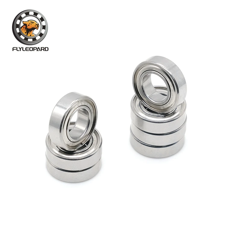 S689ZZ Bearing 10 buah 9x17x5mm ABEC-9 miniatur Stainless Steel SUS440 S689Z bantalan bola S618/9ZZ 689 Z ZZ