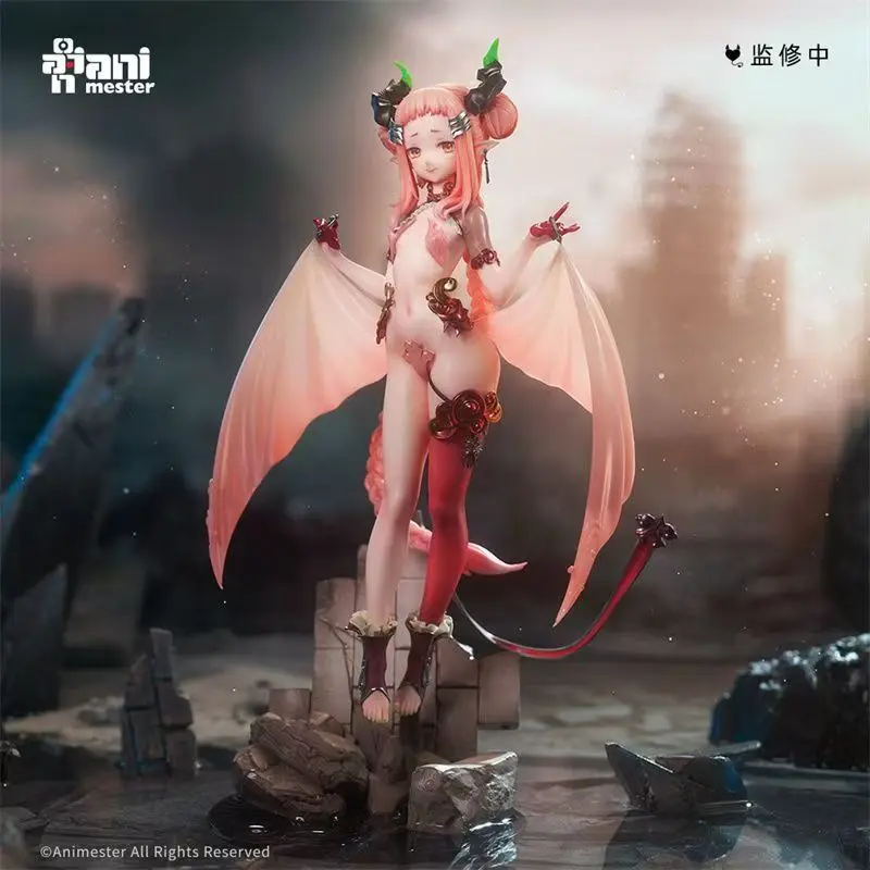 

In Stock Original Animester Figure 1/7 Little Succubus Yayazi Sexy Girl Anime Action Figures Model Toys Collectible Gifts