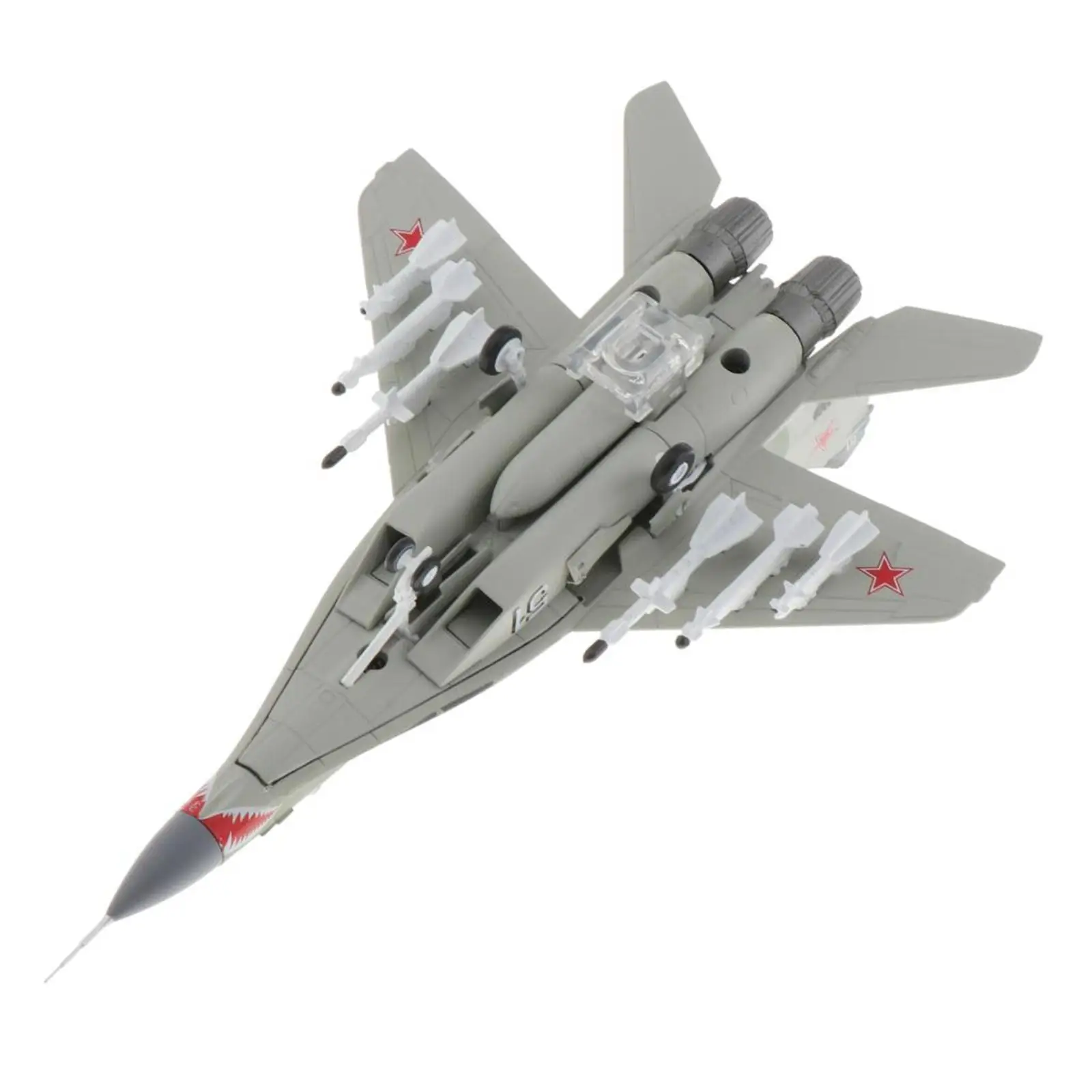 

Масштабная модель истребителя МиГ-29 (1:72) из литого металла, российская армейская модель, декор для офиса