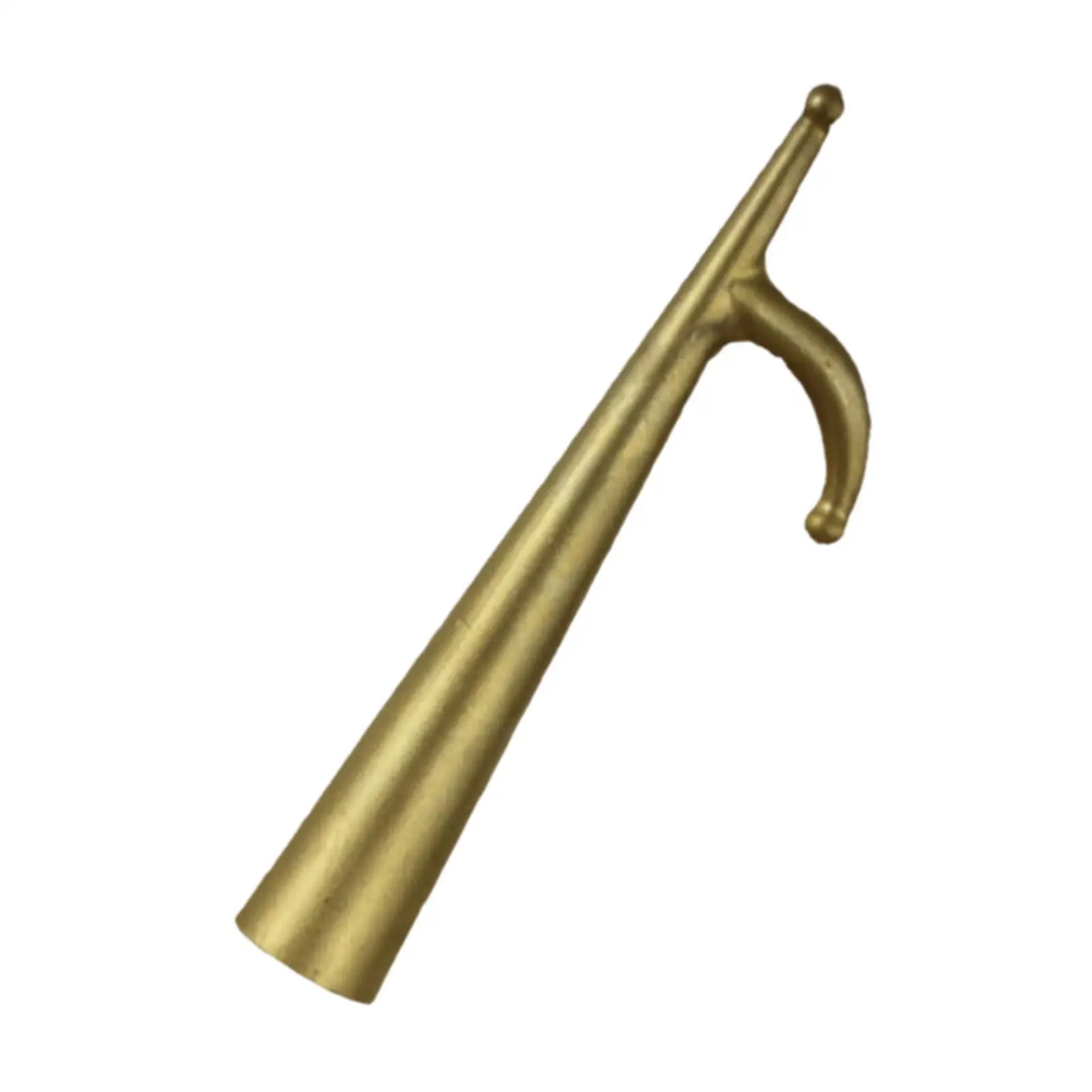 Boat Hook End Attachment Boathook Gold Boating Accessories Attachment Replacement for Dinghy Kayak Boat Docking Mooring
