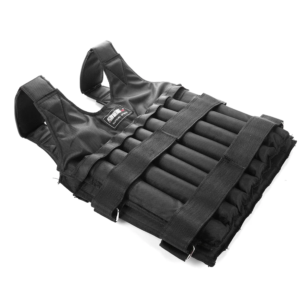 Running Weighted Vest 3/15/35kg 1-20/1-50KG Adjustable Workout Weight Vest Exercise Vest for Workout Strength Training Running image 5