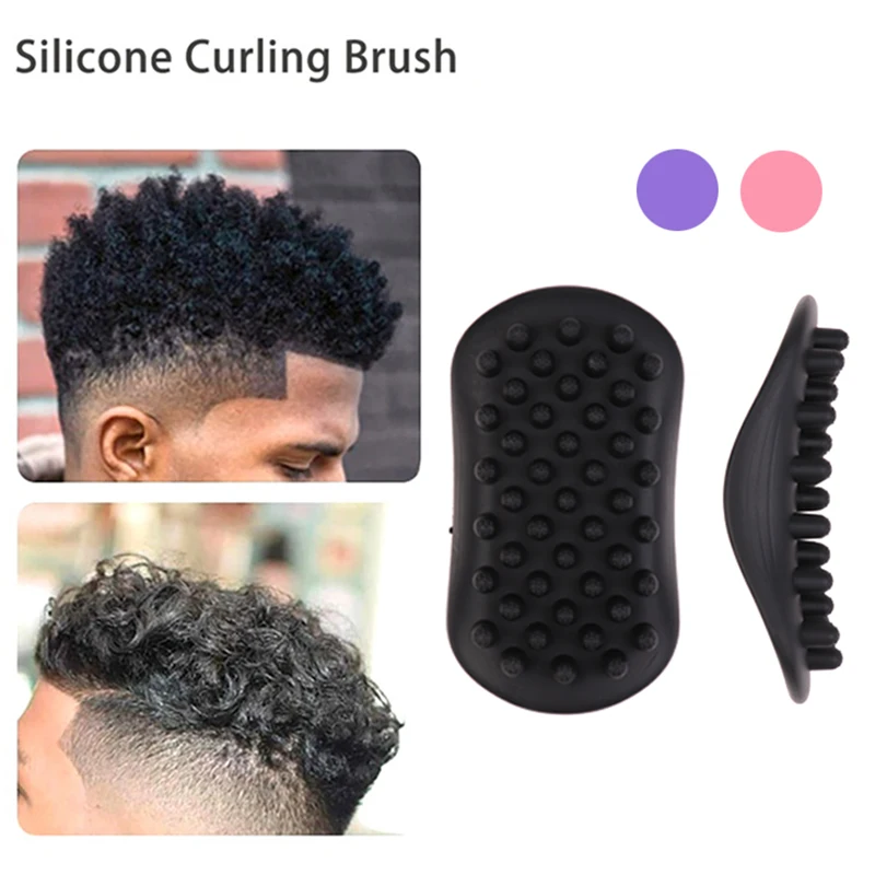 

Durable Rubber Curl Brush Silicone Magic Twist Hair Brush Curl Styling Accessory Wave Braid Massage Clean Tool Curls Sponge Comb