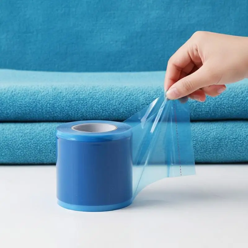 Disposable Toilet Seat Pads Roll Protective Film Waterproof Hygiene Barrier view 3