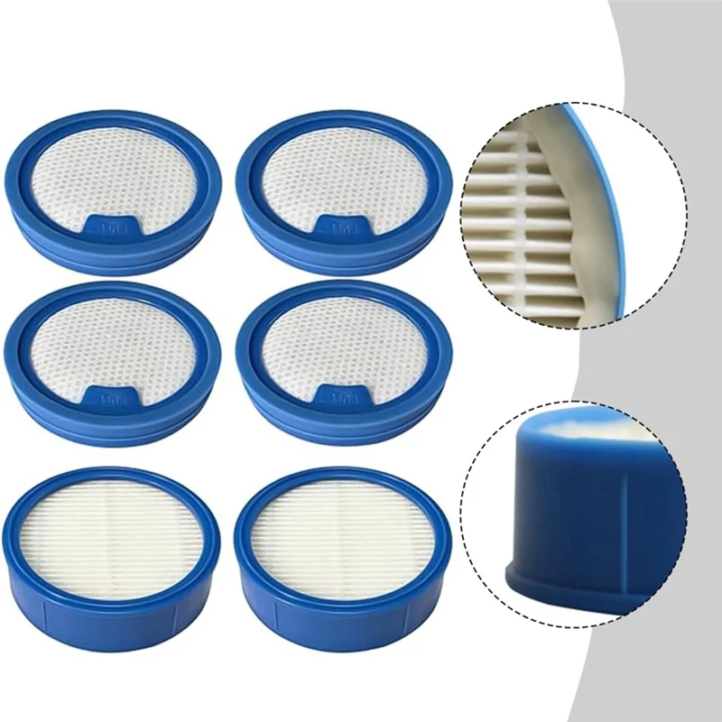 KEOL-para AEG Series 7000 6000 Kit de filtro de vacío de repuesto para aspiradora inalámbrica 2 prefiltros 4 filtros de polvo finos