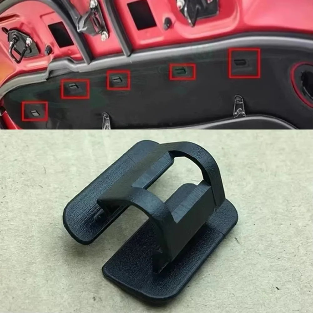 100x LR027039 Front Hood Insulation Pad Clip Bonnet Insulator Jacket Fixing Clip For Land Rover Range Rover Velar Evoque Jaguar