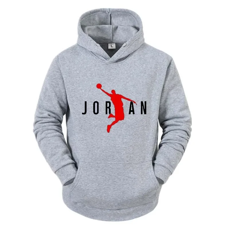 

Spring and Autumn's new trendy men's hooded sweatshirt and outdoor fashionable jogging men's and women's pullover hoodie