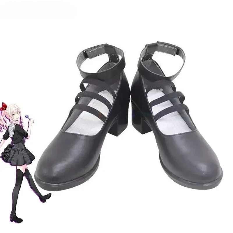 Game Project Sekai Colorful Stage Akiyama Mizuki Custom Made Cosplay Shoes Boots Halloween Carnival Props
