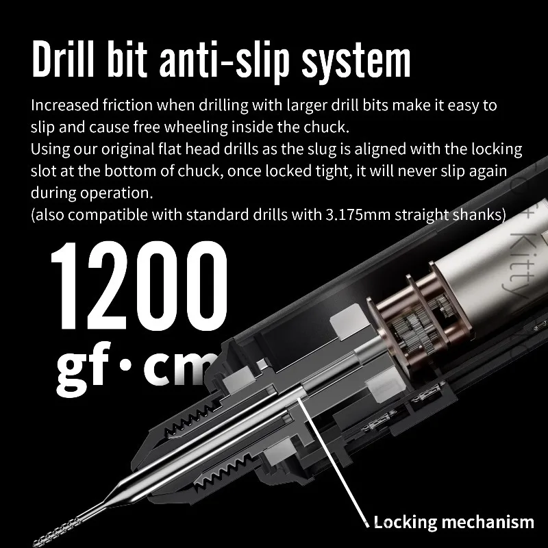 AT-ED01 Orbit Electric Hand Drill Dual Mode Screwdriver for Gunpla Model DIY Plastic Wood Soft Metal Drilling Hobby Tools