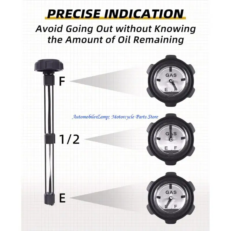 

H7BD Крышки топливного газа для 500 700 Датчик уровня топлива Крышки топливного бензина Водонепроницаемые аксессуары UTV