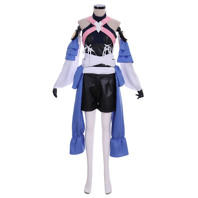 Aqua Kingdom Cosplay Hearts Costume Birth By Sleep Women Sexy Uniform Suit Halloween Carnival Party Outfit