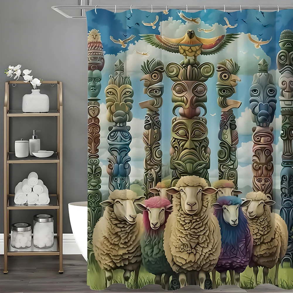 Sheep Egyptian Roun… - image