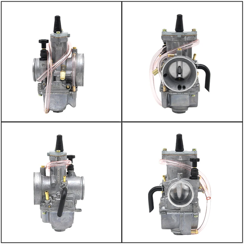 Carburador de Motor de motocicleta adecuado para motores de 250 cc a 350 cc, carburador de Motor de 34mm, accesorios universales para motocicleta