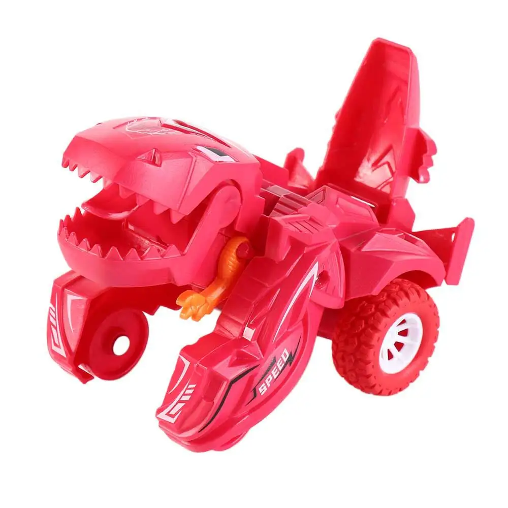 Automatic Transform  Pull Back Car Deformation Car Transformer Dinosaur Car Dinosaur Deformation Car Dinosaur Robot Car