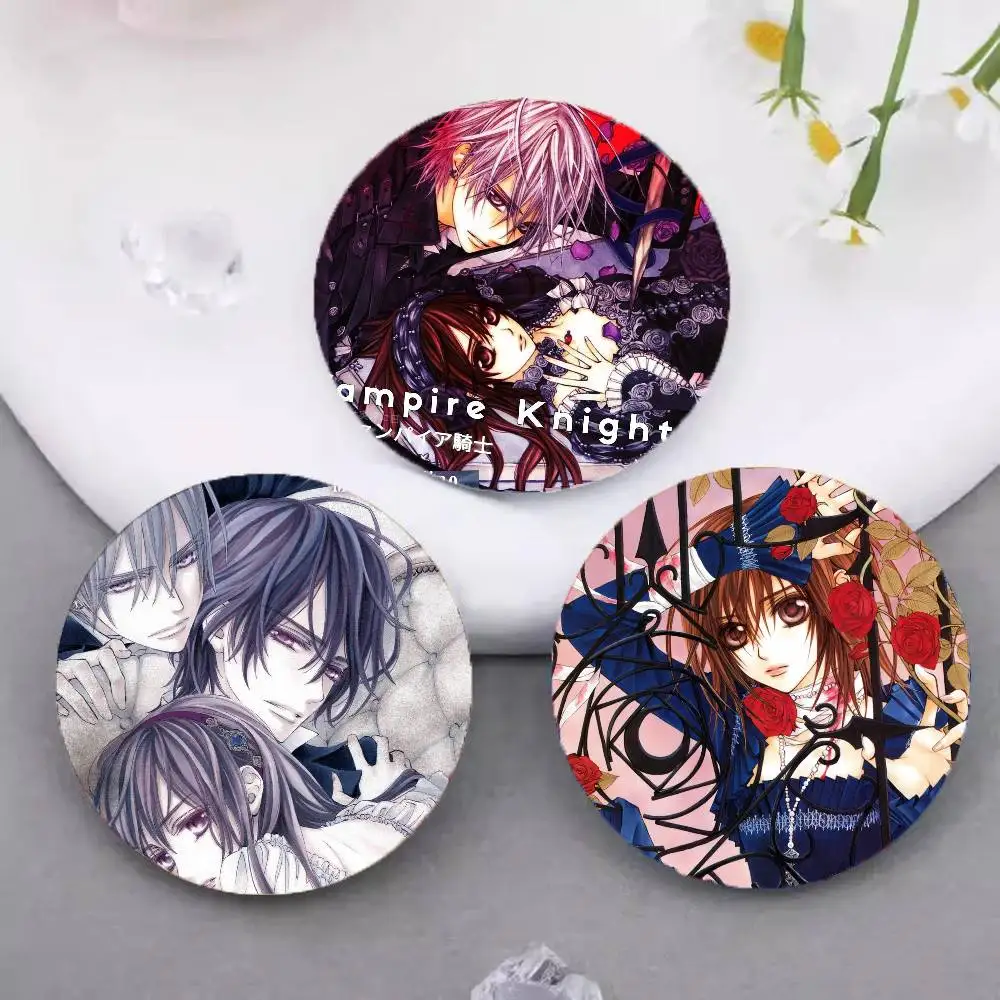 Anime V-Vampire K-Knight Pins Brooch Cartoon Badge For Friend Backpack Clothes Collect Accessories Jewelry Gift