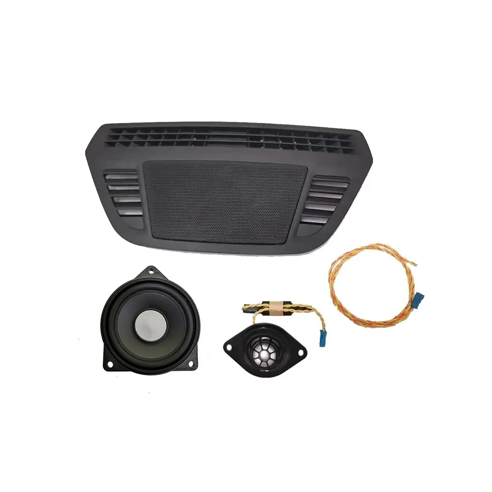 Car Dashboard Speaker Cover For BMW X1 Series F48 High Quality Tweeter Audio Loudspeaker Center Midrange Horn Covers Accessorie