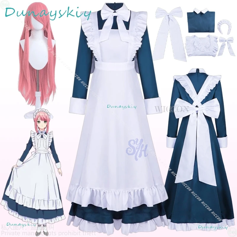 YiNuo @Marie Mechanical Marie Косплей Аниме Костюм Кимоно Kawaii Японская Горничная Длинное Платье Сладкая Милая Лолита Розовые Парики Хэллоуин YiNuo @Marie Mechanical Marie Косплей Аниме Костюм Кимоно Kawaii Японская Горничная Длинное Платье Сладкая Милая Лолита Розовые Парики Хэллоуин