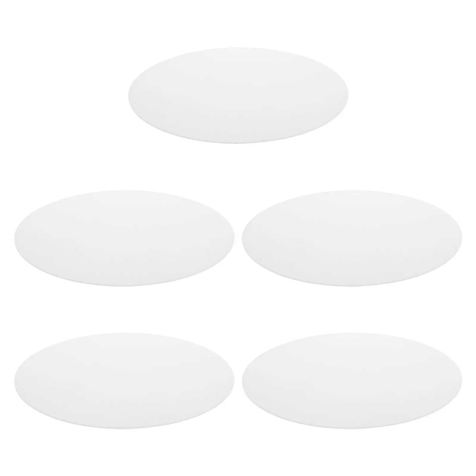 5Pcs Lampshade Diffuser Acrylic Round Ceiling Light Cover Diameter 10Cm Anti-Glare Panel Easy Installation Universal Fit Light